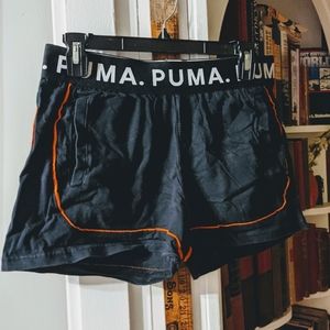 EUC Puma wide band athletic shorts